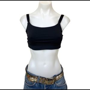 Lululemon Black Sports Bra size 8 adjustable